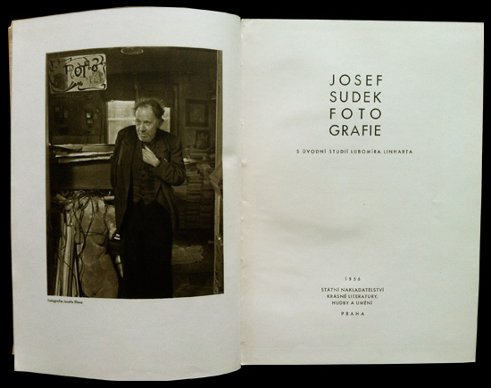 画像: 再入荷　Josef Sudek／ヨゼフ・スデク【Fotografie】