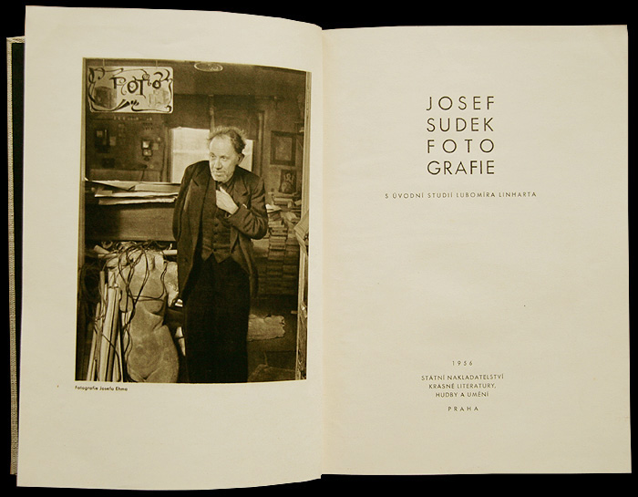 画像: 再入荷　Josef Sudek／ヨゼフ・スデク【Fotografie】ジャケット欠