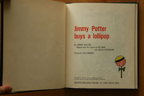 画像: Stig Lindberg／スティック・リンドベリ【Jimmy Potter buys a lollipop】