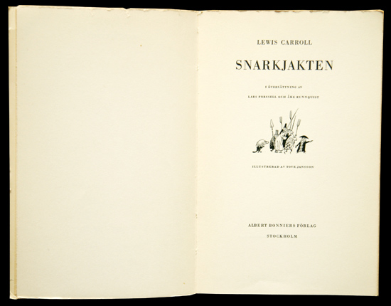 画像: 再入荷　Tove Jansson／トーベ・ヤンソン【Snarkjakten】スナーク狩り