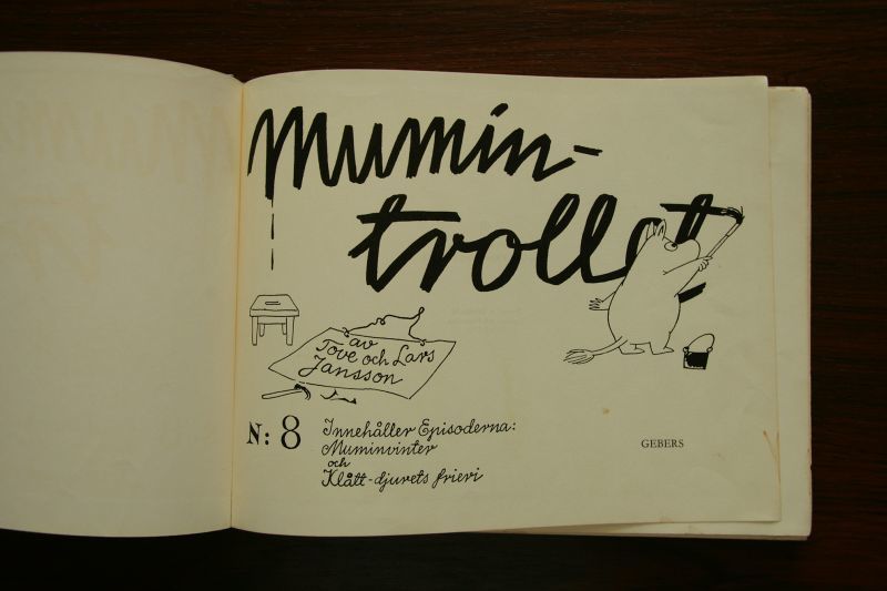 画像: Tove Jansson／トーベ ・ヤンソン【MUMINTROLLRT N:8】ムーミン・コミックス