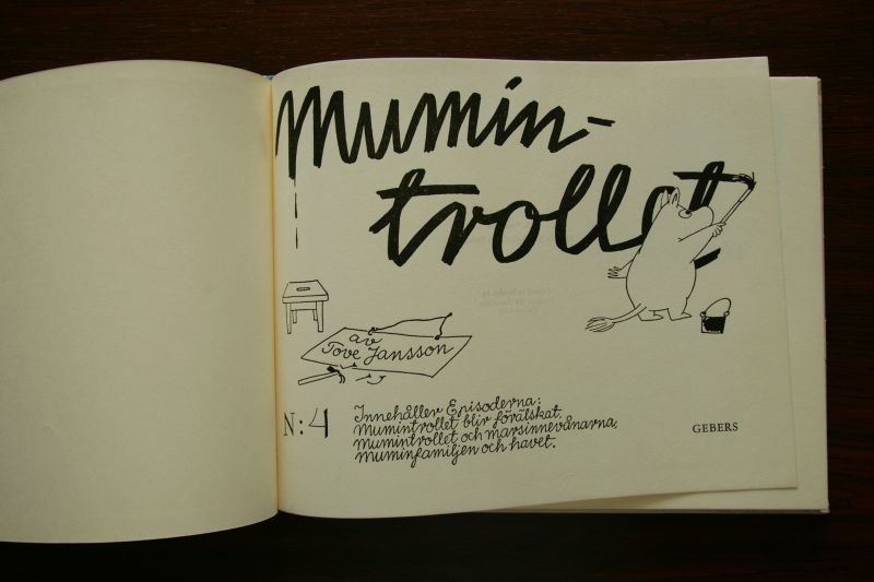 画像: Tove Jansson／トーベ ・ヤンソン【MUMINTROLLRT N:4】ムーミン・コミックス