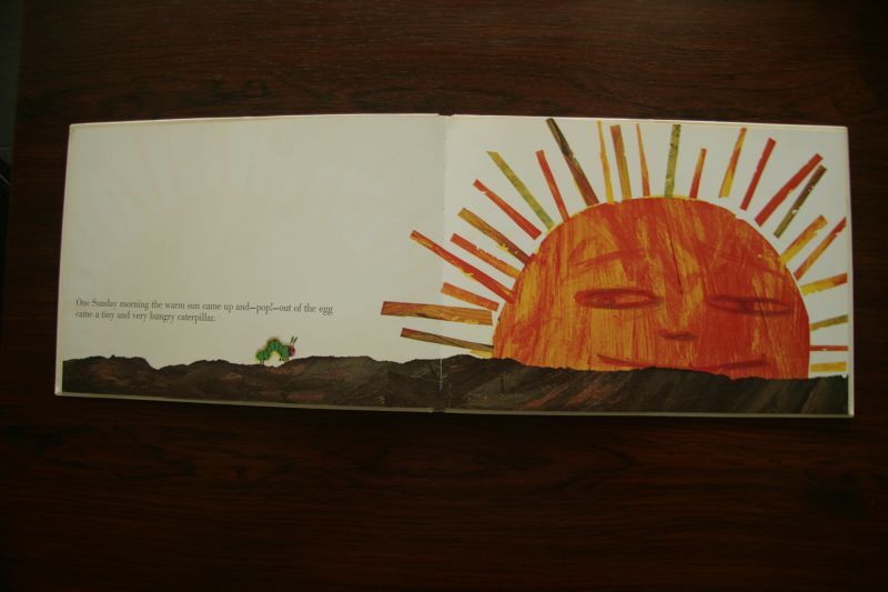 画像: Eric Carle／エリック・カール【THE VERY HUNGRY CATERPILLAR】はらぺこあおむし