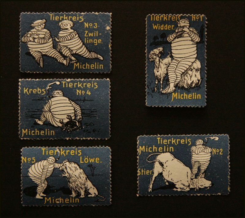画像: Poster stamp／ポスタースタンプ【Tierkreis】Michelin